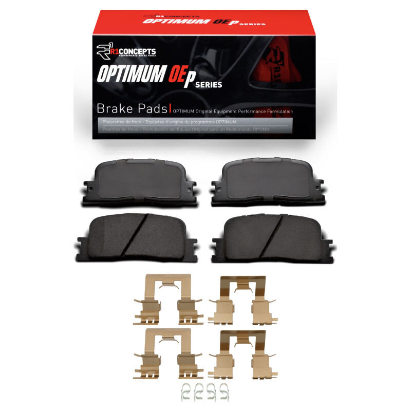 Lexus ES330 Brake Pads - Rear - R1 Concepts - Optimum OE - `02-`06